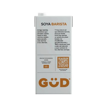 Alimento Liquido De Soya Barista Güd 1 L